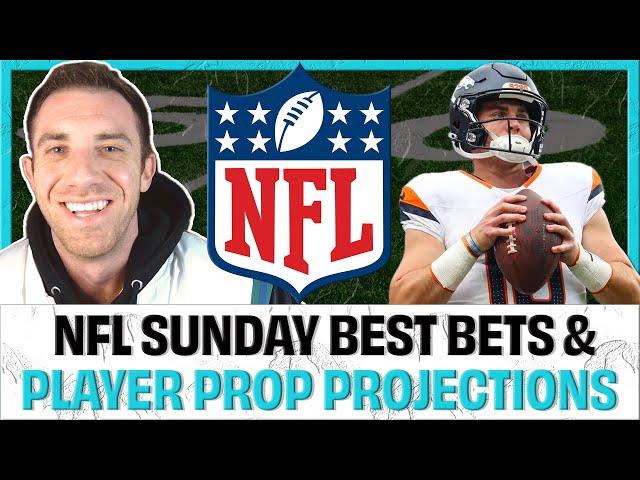 Bo Nix Big Game?! | NFL Week 4 | Player Prop Projections | Land Your Bets