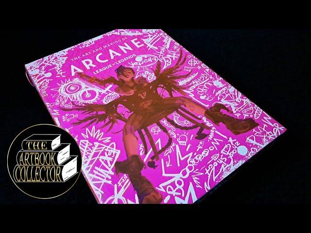 The Art and Making of Arcane - Book Flip Through