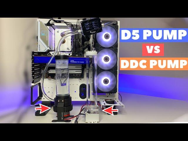 D5 vs DDC Pump | Custom Water Cooling