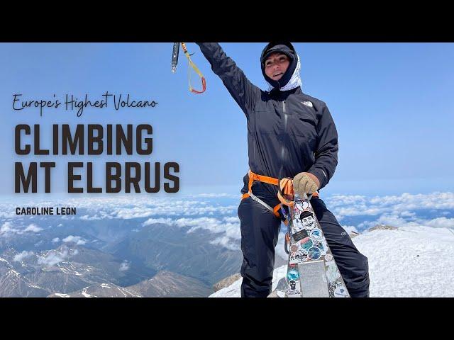 Climbing Mt Elbrus 5,621m with ‪@CarolineLeon‬ the highest mountain in Europe #sevensummits