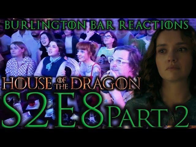 Our Jaws hit the Floor!! // House of the Dragon S2x8 Scene Bar Reaction! Pt 2