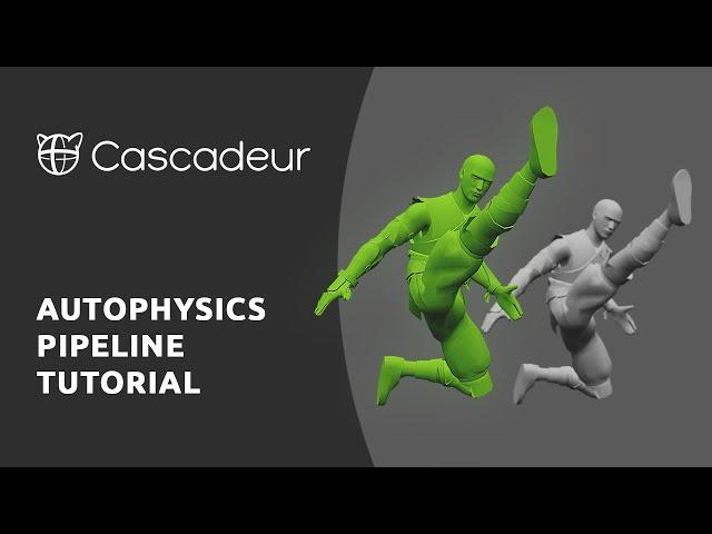 Autophysics Pipeline Tutorial | How to Make a Jump Kick in Cascadeur