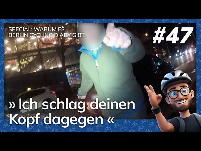  "Ich schlag deinen Kopf dagegen" Road Rage – Dashcam (Berlin Cycling Diary)