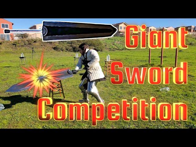 Giant Sword Competition The Dragonslayer Challenge #giantsword #powersports #endurance