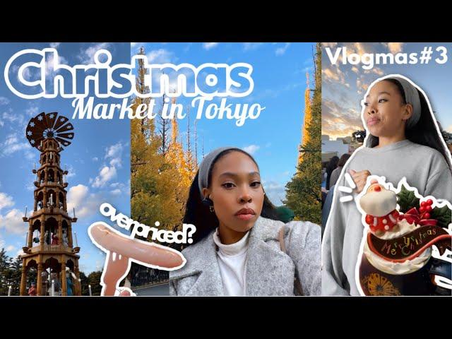 Is the biggest Christmas Market in Tokyo worth it? |Vlogmas #3