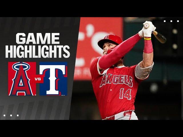 Angels vs. Rangers Game Highlights (9/6/24) | MLB Highlights