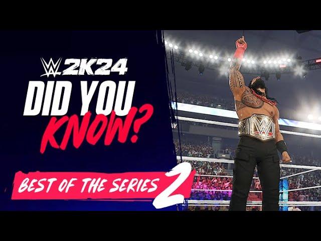 WWE 2K24 Did You Know?: More Of The Best Secrets & Easter Eggs in WWE 2K24!