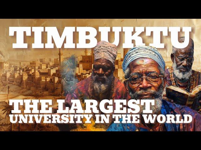 When Africa invented modern education: Timbuktu