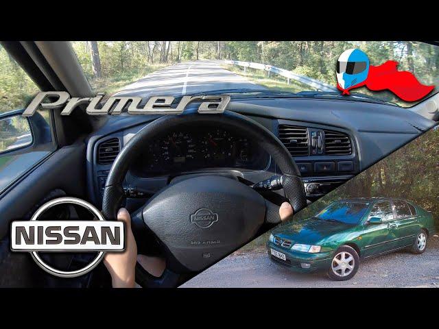 1999 Nissan Primera P11 1.6 16v (73kW) POV 4K[Test Drive Hero] #141 ACCELERATION,ELASTICITY, DYNAMIC