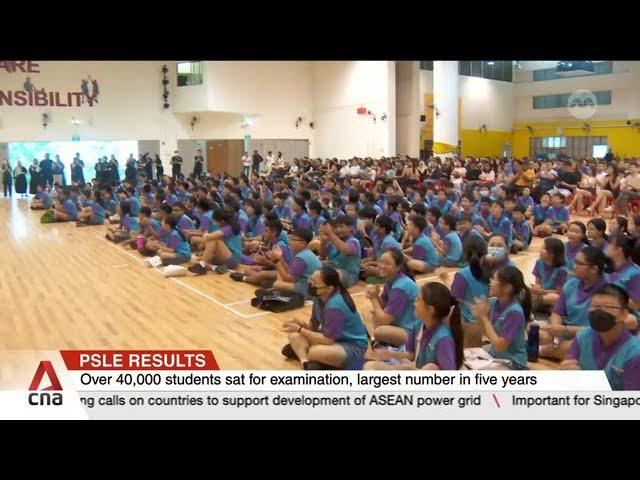 98.5% of nearly 41,000 Primary 6 students who sat for PSLE can progress to secondary school