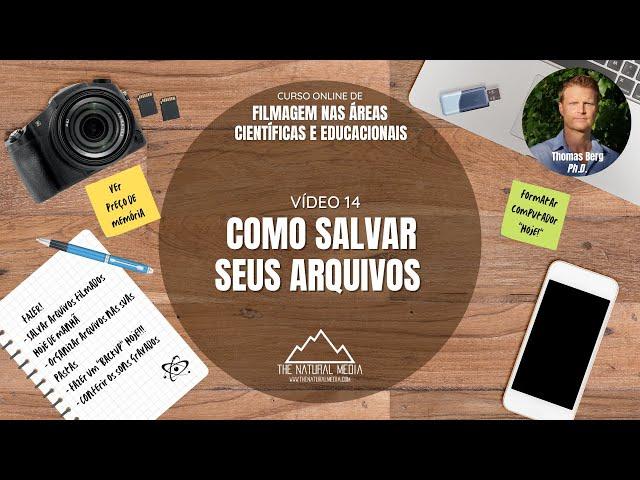 VIDEOAULA (14/17) - COMO SALVAR SEUS ARQUIVOS