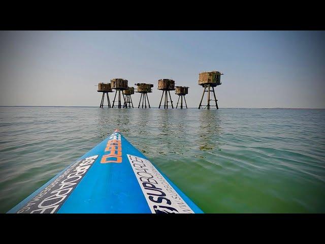 Maunsell forts, Redsands Fort, a tour on a paddle board