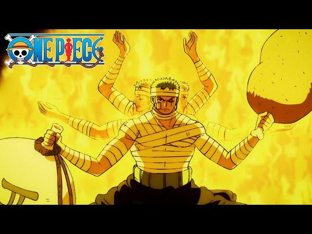 Zoro and Luffy Use Their Strongest Forms to Eat and Drink | One Piece