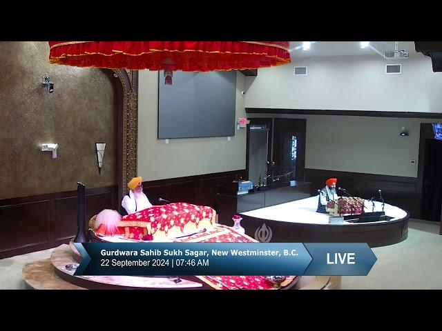 Live Gurdwara Sahib Sukh Sagar, New Westminster, B.C.