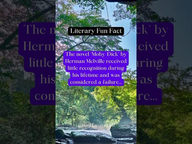 Literary Fun Facts 10 #shorts