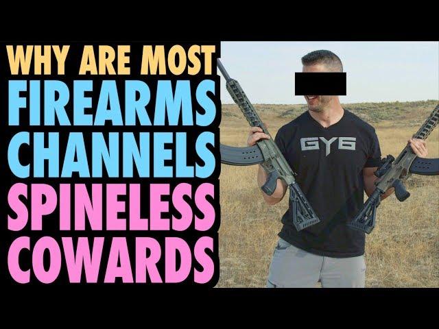 Why Are MOST Gun Channels Spineless COWARDS?