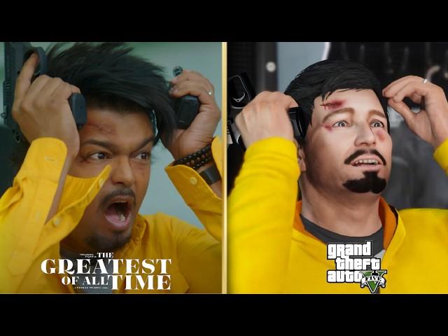 The GOAT - Official Trailer GTA 5 version | Thalapathy Vijay