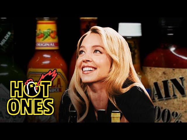 Sydney Sweeney Endures a Nightmare While Eating Spicy Wings | Hot Ones