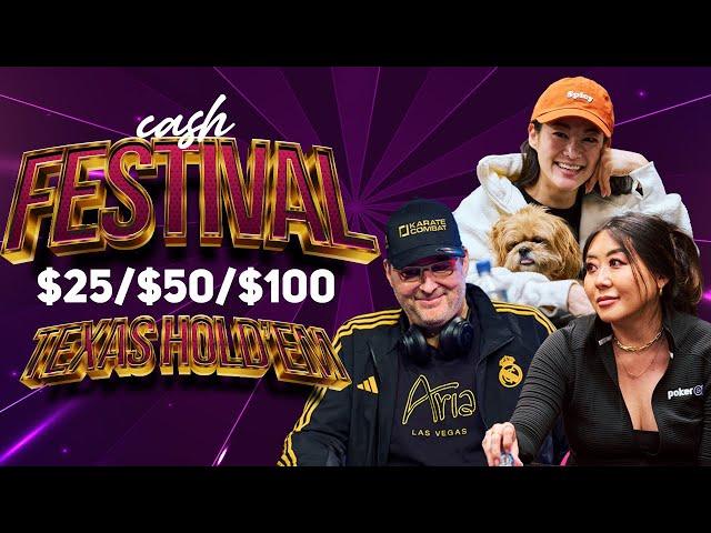 Phil Hellmuth, Maria Ho & Arden Cho Star in Texas Poker Open Cash Festival | $25-$50-$100 No Limit