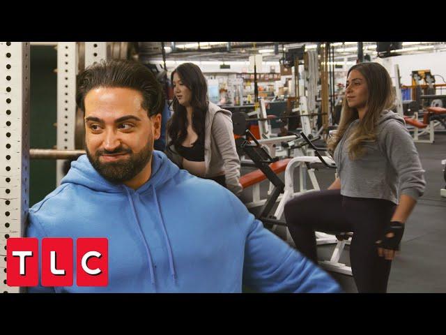 Emily and Shekeb's Brutally Awkward Workout with Yussra | I Love a Mama's Boy