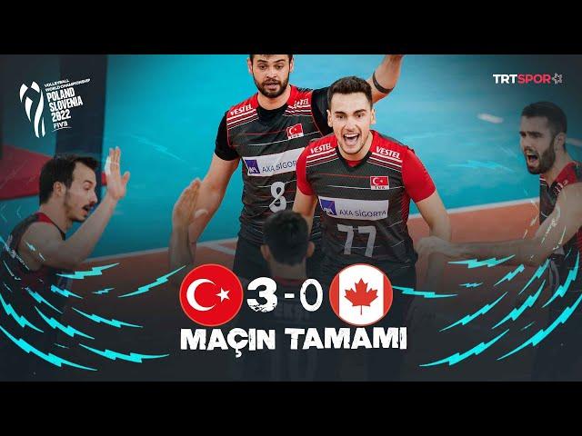 SON 16 TURUNDAYIZ! | Türkiye - Kanada "2022 Dünya Erkekler Voleybol Şampiyonası" | TRT Spor Yıldız