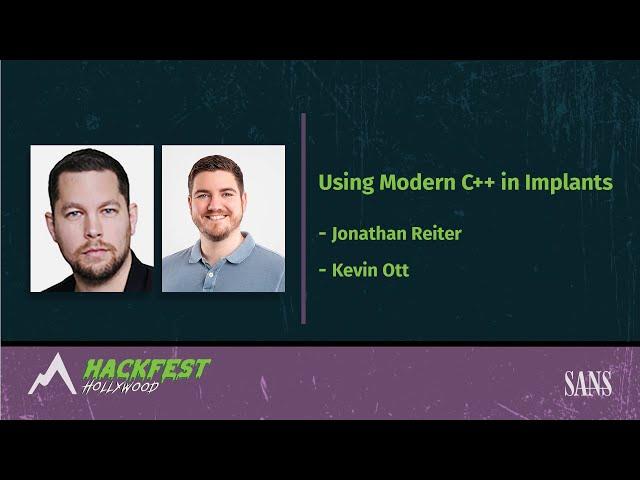 Using modern C++ in implants