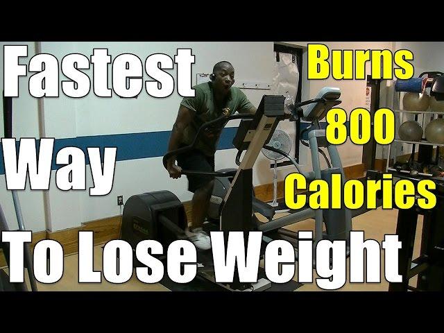 Fastest Way to Lose Weight = This 40min HIIT Elliptical Workout (Burns 800 calories)