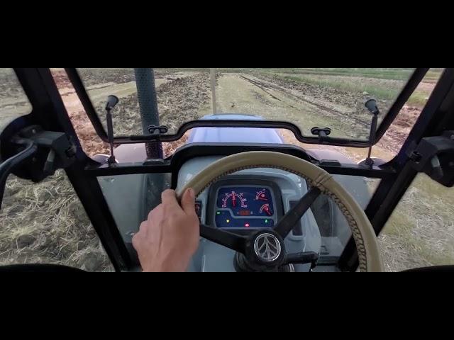 7'Dipkazan Çeltik Yeri Hazırlığı New Holland TT75