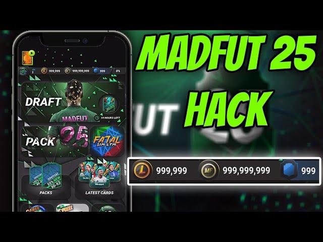 MADFUT 25 HACK/MOD  Unlimited Points, Packs & MORE! iOS Android