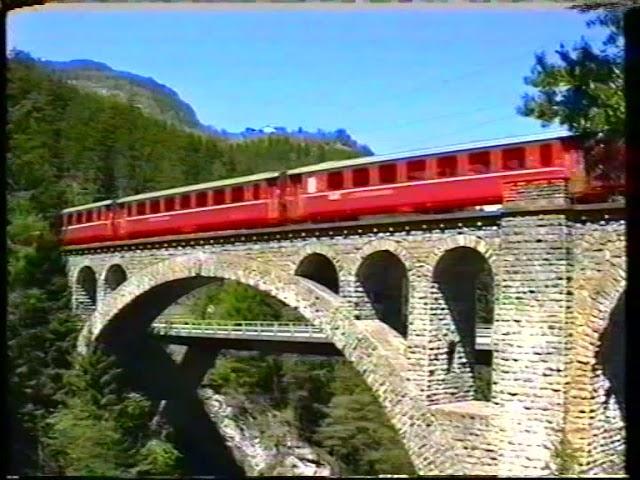 GLACIER EXPRESS - El tren mas lento y bello de Europa