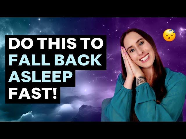 How to FALL BACK ASLEEP After Waking Up in the Middle of the Night | Sleep Maintenance Insomnia