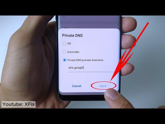 Fix Private DNS Problem on Android