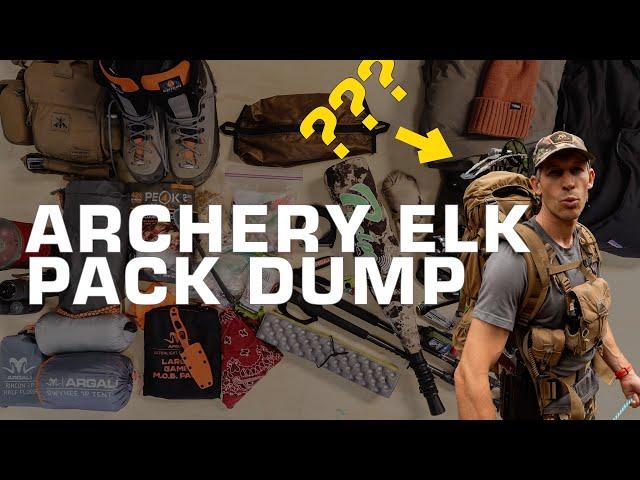 BRAD'S ARCHERY ELK GEAR LIST