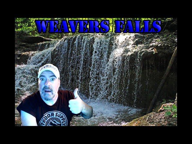 Amazing Waterfalls Of Ontario. Weavers Falls, Owensound