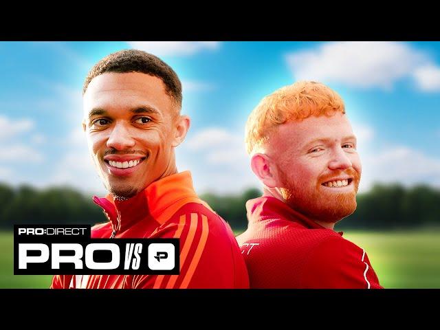 ULTIMATE FREE KICK CHALLENGE WITH TRENT ALEXANDER-ARNOLD  | PRO VS PRO:DIRECT