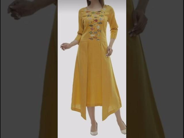 Trendy high low kurtis #short #digitalraj #30daychallenge