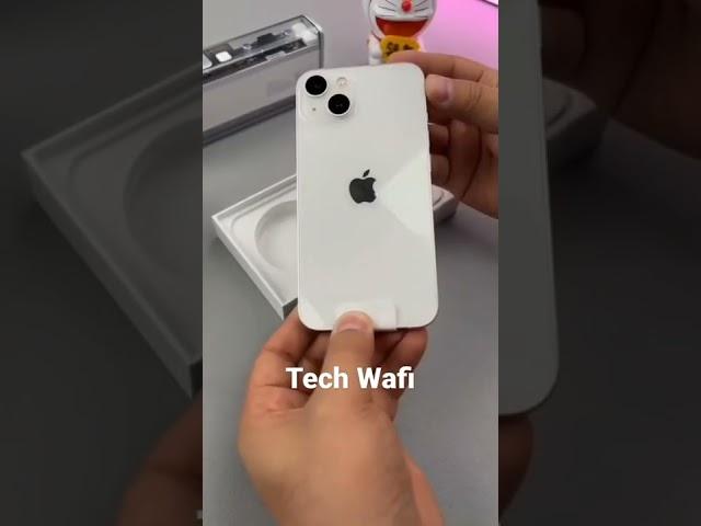 iPhone 13 White Colour Unboxing 2022 Short Video #shorts #shortsvideo #iphone13