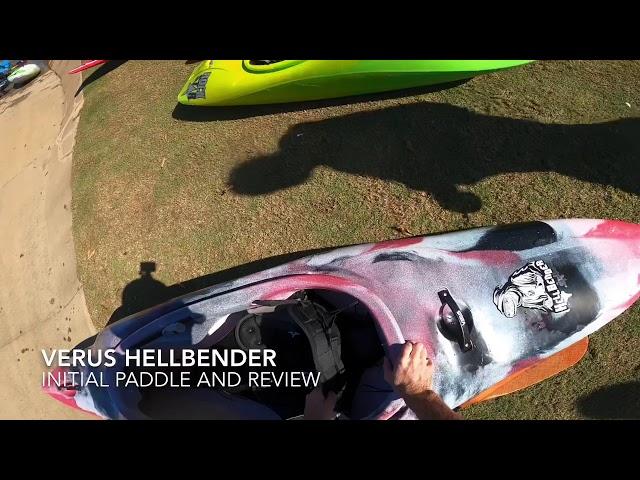 Verus kayaks hellbender Initial review and USNWC play