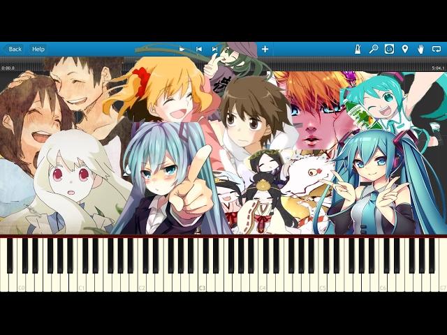 The Medley of Vocaloid | Piano Duet