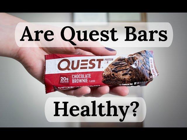 FOOD PRODUCT REVIEW: QUEST BAR | Are Quest Bars Healthy? | General Wellness