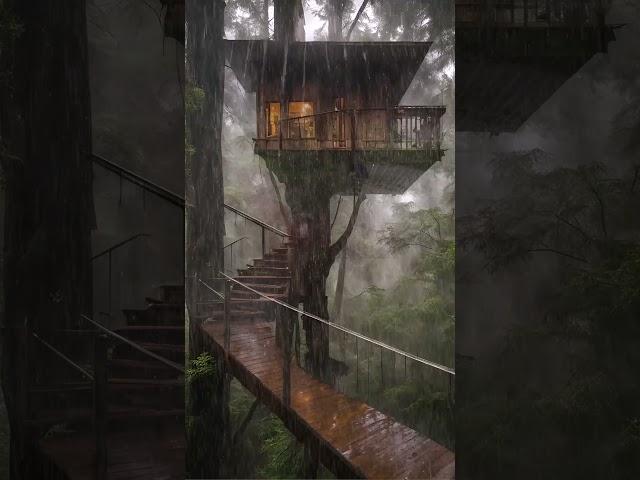 Шум дождя на окне – Ночной дождь и ветер для сна и медитации #relaxingsounds