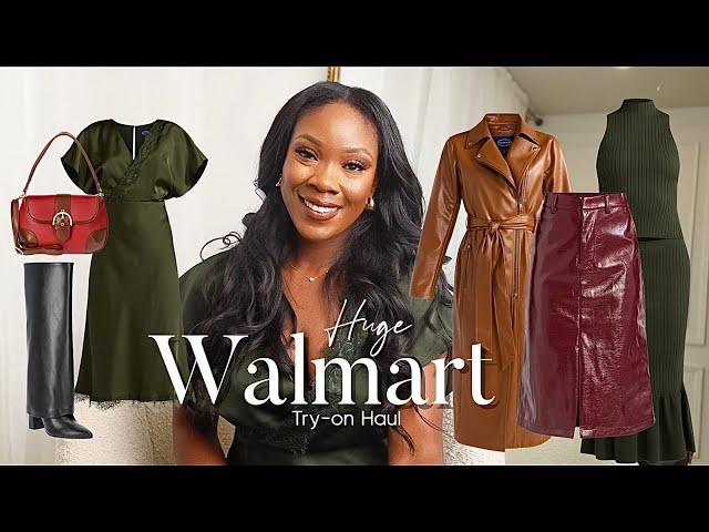 New Fall Fashion at Walmart 2024 | Huge Try-On Haul & Outfit Ideas