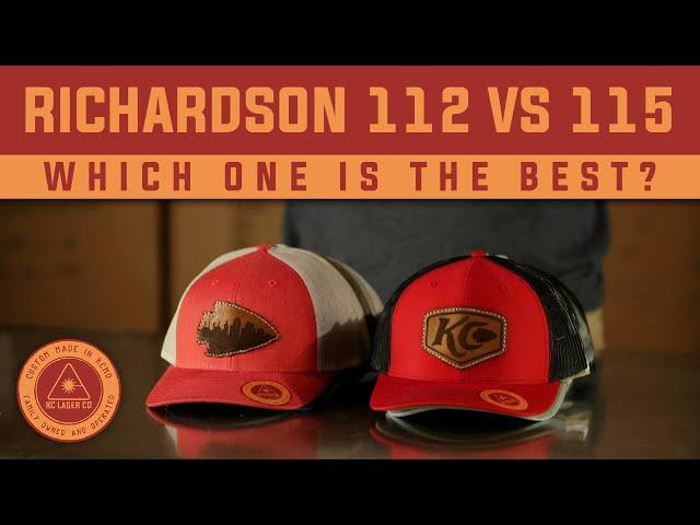 Richardson 112 vs 115! Which Trucker Hat is the Best? KC Laser Co