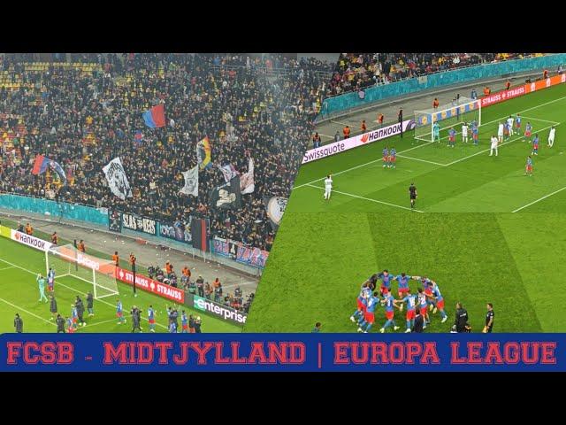 #1104 #Fotbal - Europa League: FCSB - Midtjylland 2-0! Victorie importanta si sanse de calificare!