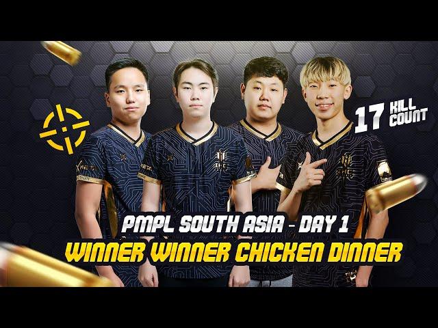 PMPL SA Day 1 Match 1 Highlights │ IHC Esports │ Chicken Dinner 17 Kills