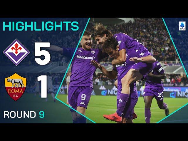 FIORENTINA-ROMA 5-1 | HIGHLIGHTS | Another big win for the Viola! | Serie A 2024/25