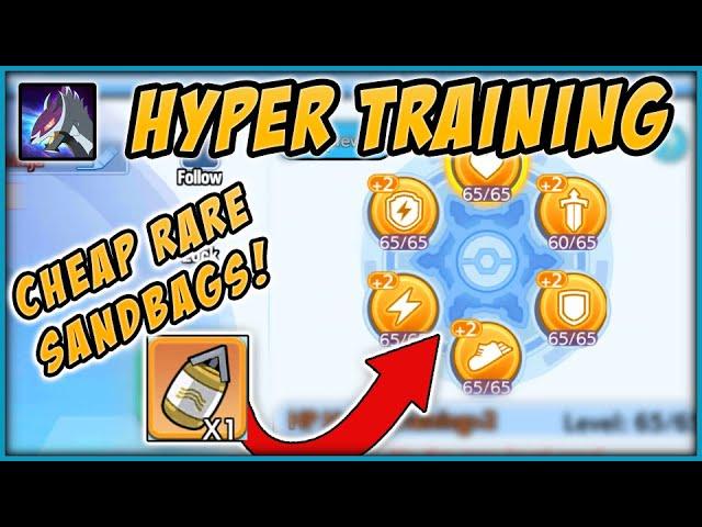 Easy Sandbag Trick! Hyper Training Explained - Infinity Island / Soul Guardian / Moeke Legends