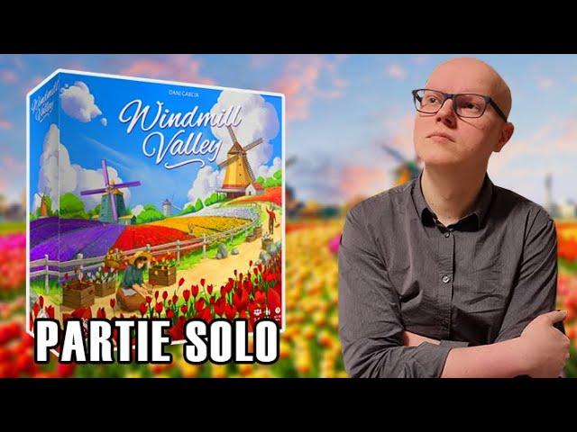 WINDMILL VALLEY - L'eurogame accessible ! - Partie SOLO & AVIS