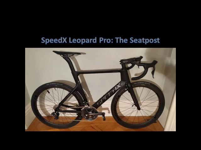 SpeedX Leopard Pro: The Seatpost