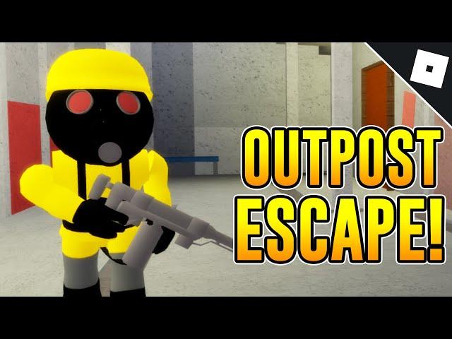 How to ESCAPE THE OUTPOST MAP + ENDING (CHAPTER 11) in PIGGY | Roblox